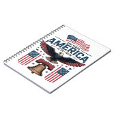 アメリカ建国250周年 ノートブック (左側)