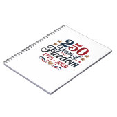 アメリカ建国250周年 ノートブック (左側)