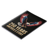 アメリカ建国250周年 ノートブック (左側)