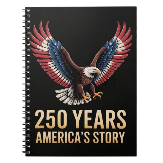 アメリカ建国250周年 ノートブック (正面)