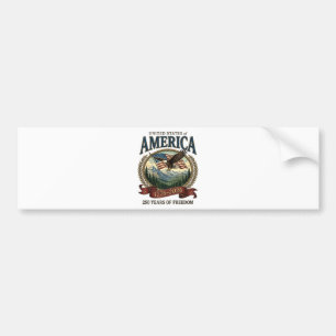 アメリカ建国250周年 バンパーステッカー