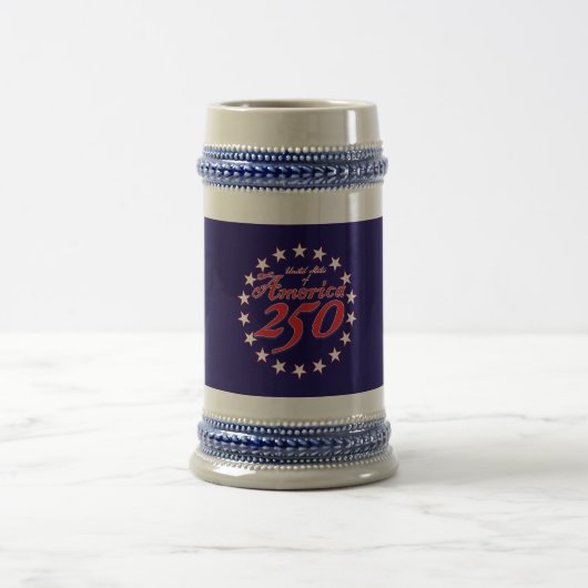 アメリカ建国250周年 ビールジョッキ (中央)