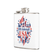 アメリカ建国250周年 フラスク (左)