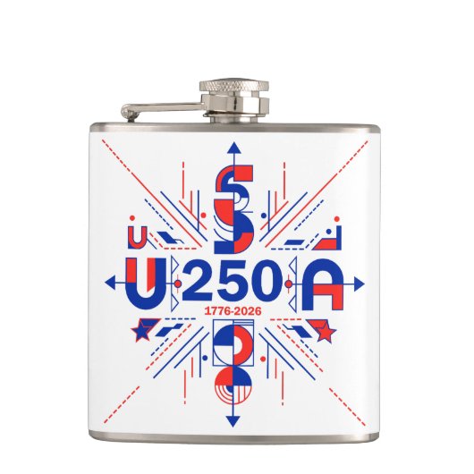アメリカ建国250周年 フラスク (正面)