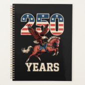アメリカ建国250周年 プランナー手帳 (正面)