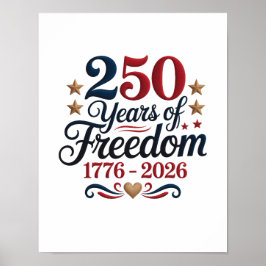 アメリカ建国250周年 ポスター
