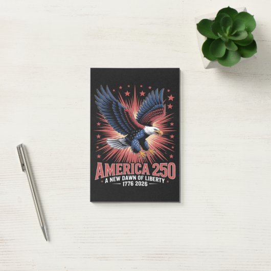 アメリカ建国250周年 ポストイット (オフィス)