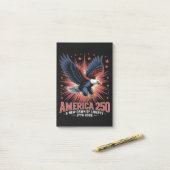 アメリカ建国250周年 ポストイット (デスク上)