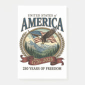 アメリカ建国250周年 ポストイット (正面)