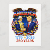 アメリカ建国250周年 ポストカード (正面)