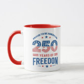 アメリカ建国250周年 マグカップ (左)