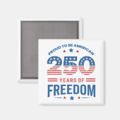 アメリカ建国250周年 マグネット (正面/裏面)
