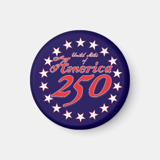 アメリカ建国250周年 マグネット (正面)