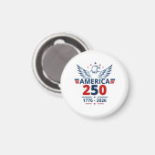 アメリカ建国250周年 マグネット (正面/裏面)