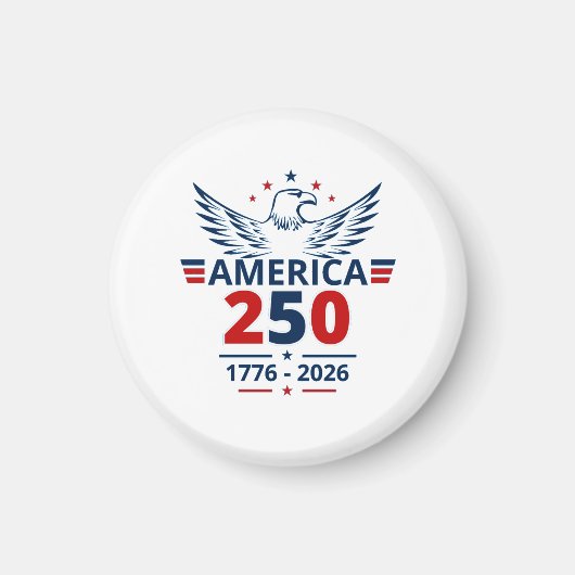 アメリカ建国250周年 マグネット (正面)