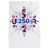 アメリカ建国250周年 ミディアムペーパーバッグ (裏面)