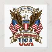 アメリカ建国250周年 メニュー (裏面)
