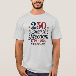 アメリカ建国250周年 メンズTシャツ Tシャツ
