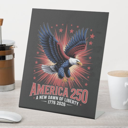 アメリカ建国250周年 台座サイン (インサイチュ)
