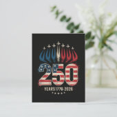 アメリカ建国250周年 招待状 (スタンド正面)