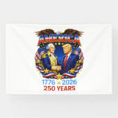 アメリカ建国250周年 横断幕 (横)
