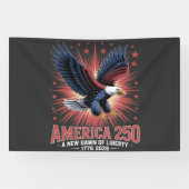 アメリカ建国250周年 横断幕 (横)