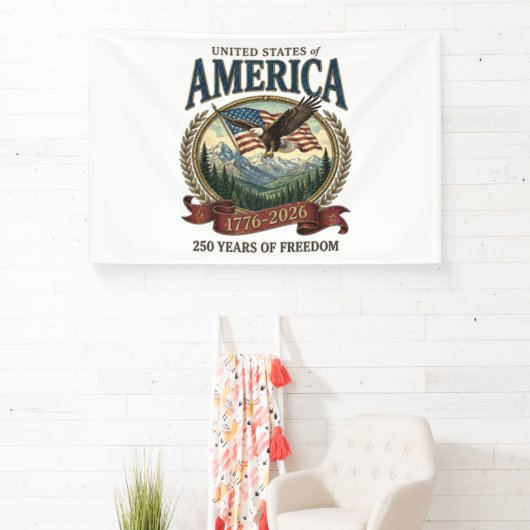 アメリカ建国250周年 横断幕 (インサイチュ)