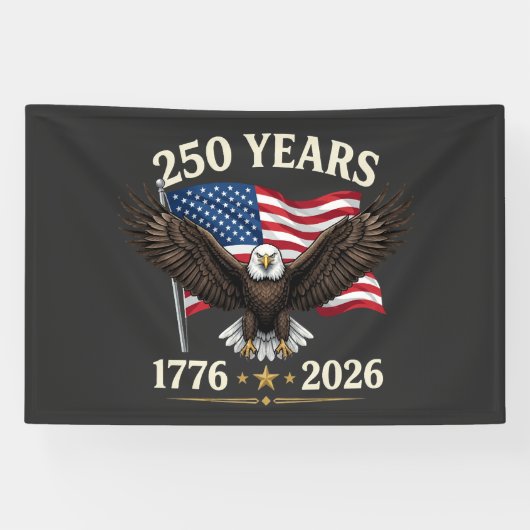 アメリカ建国250周年 横断幕 (横)