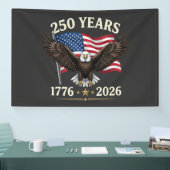 アメリカ建国250周年 横断幕 (トレードショー)