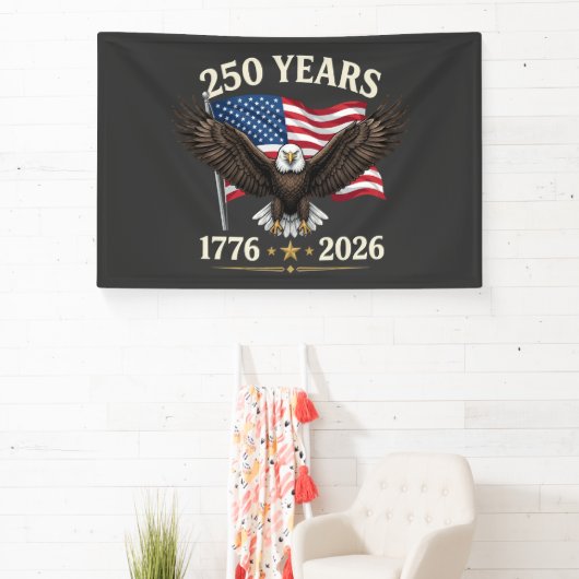 アメリカ建国250周年 横断幕 (インサイチュ)