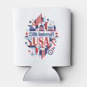 アメリカ建国250周年 缶クーラー (裏面)
