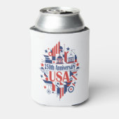 アメリカ建国250周年 缶クーラー (缶裏面)