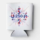 アメリカ建国250周年 缶クーラー (正面)