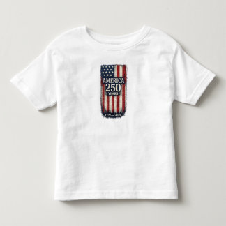 アメリカ建国250周年 1776-2026 トドラーTシャツ
