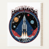 アメリカ建国250周年 1776 2026 プランナー手帳 (裏面)