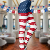 アメリカ建国250周年 1776 2026 レギンス