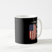 アメリカ建国250周年 1776 2026 USA フラグドーム コーヒーマグカップ (正面右)