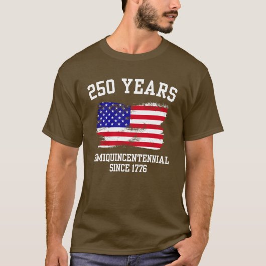 アメリカ建国250周年 Tシャツ (正面)