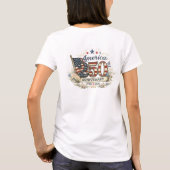 アメリカ建国250周年 Tシャツ (裏面)