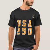 アメリカ建国250周年 USA 250周年 イベント パーティー ジャージ Tシャツ (正面)