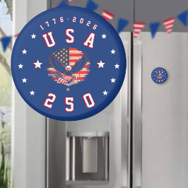アメリカ建国250周年 USA 250 1776 2026 マグネット