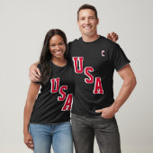 アメリカ建国250周年USAホッケージャージ Tシャツ (ユニセックス)