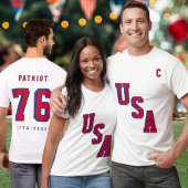 アメリカ建国250周年USAホッケージャージ Tシャツ