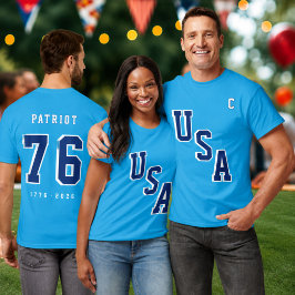 アメリカ建国250周年USAホッケージャージ Tシャツ