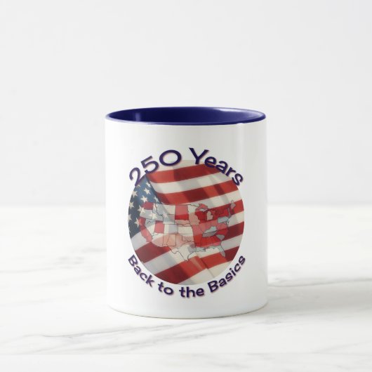 アメリカ建国250年お祝いマグカップ マグカップ (中央)