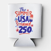 アメリカ建国250年の夏 7月4日 缶クーラー (正面)