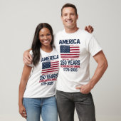 アメリカ建国250年祭 1776-2026 Tシャツ (ユニセックス)