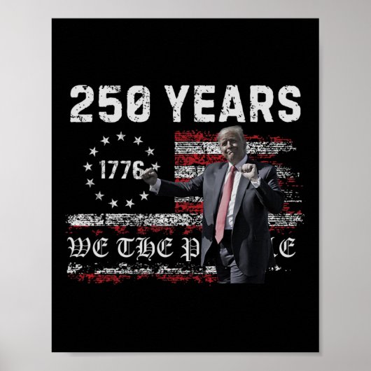 アメリカ建国250年祭 2026年7月4日 O ポスター (正面)