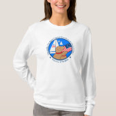 アメリカ建国250年記念アナポリス限定版レディース Tシャツ (正面)