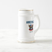 アメリカ建国250年記念イーグル | 1776–2026 ビールジョッキ (正面右)